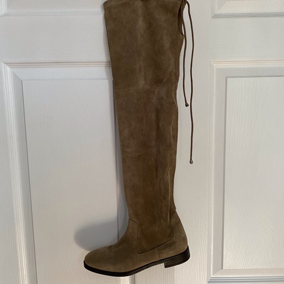 ALDO OVER THE KNEE FLAT SUEDE BOOTS - Picture 6 of 16